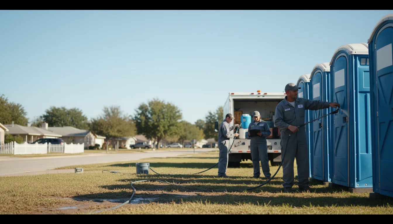 Long-Term Portable Toilet Rental in Leroy, MI near me